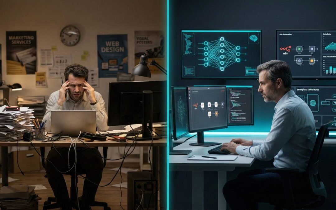 Consultant IA Spécialisé vs Agence Digitale aux Antilles : La Bataille de l’Expertise Réelle face à l’Intégration de Surface.