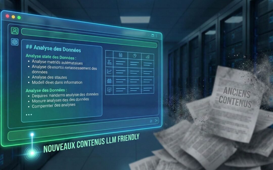 Pourquoi vos contenus actuels sont invisibles pour les moteurs IA (et comment les rendre “LLM friendly”)