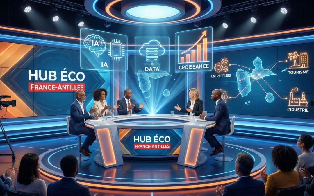 Hub Éco, France-Antilles, médias locaux : comment l’IA est en train de redessiner l’économie guadeloupéenne