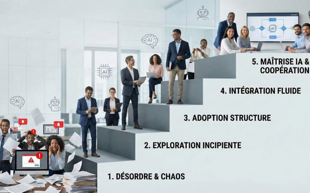 Intégrer l’IA dans son entreprise sans mettre le chaos dans ses équipes : méthode en 5 étapes